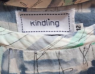 Kindling unique print dress size 12 Kindling preloved second hand clothes 7