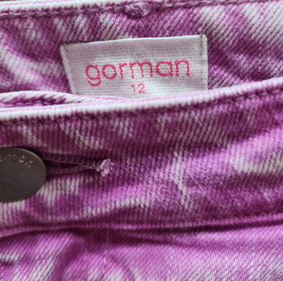 Gorman purple shorts size 12