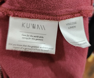 Kuwaii deep pink top size 14