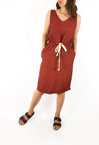 Bul red drawstring dress size 8 Bul preloved second hand clothes 3