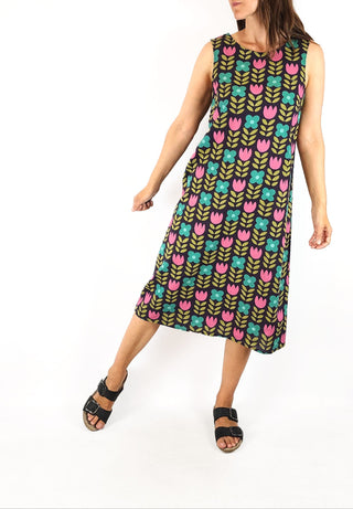 Princess Highway floral midi dress size 8 Princess Highway preloved second hand clothes 3