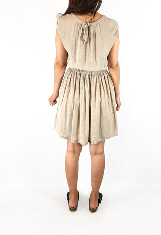 Gorman natural linen dress size 6 (fits 6 and 8) Gorman preloved second hand clothes 6