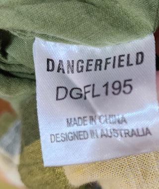 Dangerfield gingham overalls size 8 Dangerfield preloved second hand clothes 10