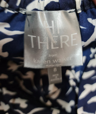 Hi There by Karen Walker navy dress size 8 Karen Walker preloved second hand clothes 7