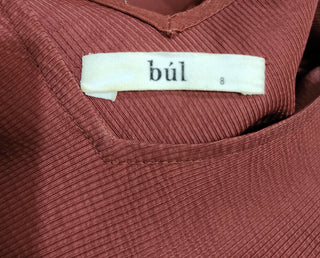 Bul red drawstring dress size 8 Bul preloved second hand clothes 7