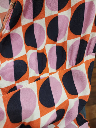 Mister Zimi colourful wrap style dress size 8 Mister Zimi preloved second hand clothes 7