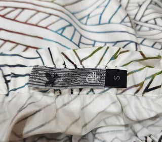 Elk white patterned skirt size small Elk preloved second hand clothes 7