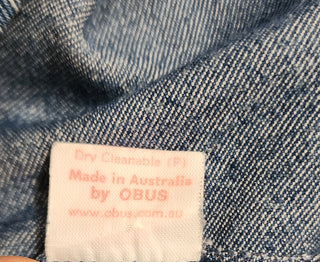 Obus denim skirt size 1 / 8 Obus preloved second hand clothes 10