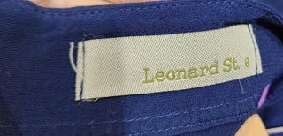 Leonard St navy skirt size 8 Leonard St preloved second hand clothes 7