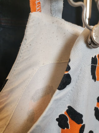 Gorman blue animal print pinafore dress size 10