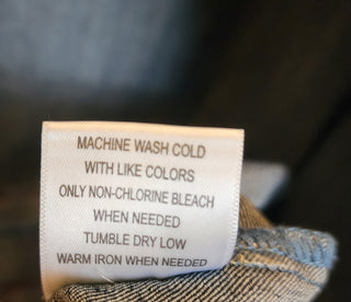 ModCloth denim flared jumpsuit size M (best fits 10)