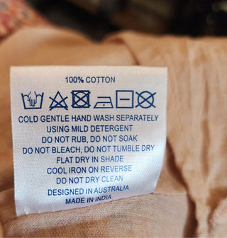 Boom Shankar pink red wrap dress size 10