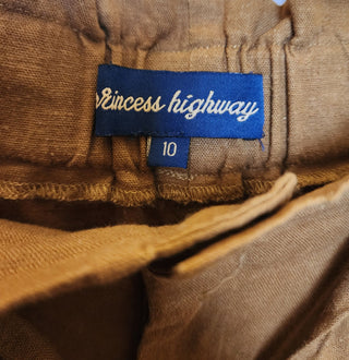 Princess highway linen mix shorts size 10