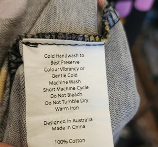 Miranda Murphy black cotton dress size 10