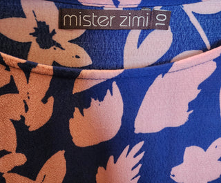 Mister Zimi blue and pink dress size 10