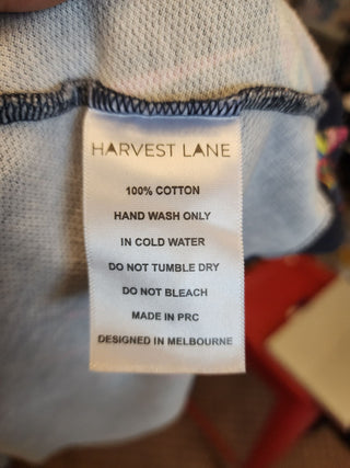 Harvest Lane navy cotton dress size 10