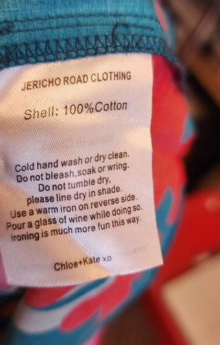 Jericho Road 'deep water whimsy' dress size 10