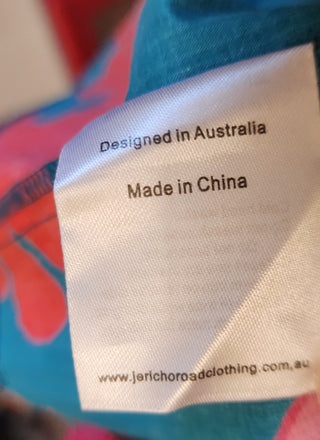 Jericho Road 'deep water whimsy' dress size 10