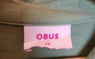 Obus green top size 10