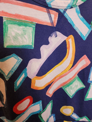 Gorman + Julia Flanagan unique print top size 10