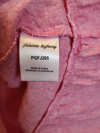 Princess Highway pink top size 10