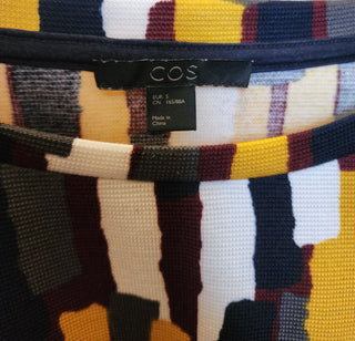 COS navy knit top size 10