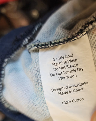 Miranda Murphy unique print cotton jumper size 10