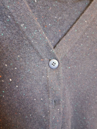 Skin & Threads navy cashmere top size 10