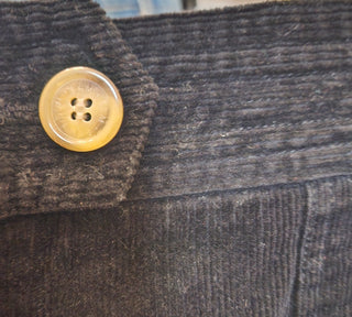 Elm black cord skirt size 10