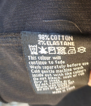 Elm black cord skirt size 10