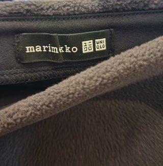 Marimekko + Uniqlo black and grey skirt size 10