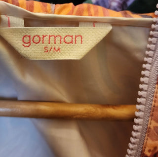 Gorman unique print rain jacket size 8 to 12