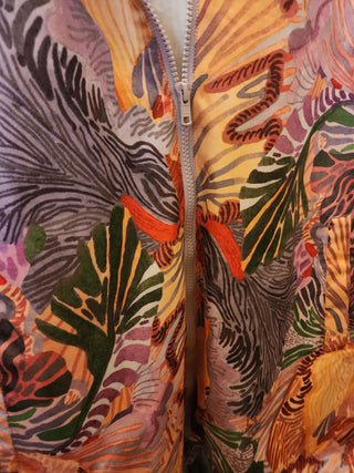 Gorman unique print rain jacket size 8 to 12