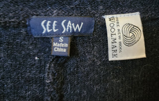 Seesaw grey wool coat size 10