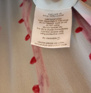 Gorman blue squid print 100% silk jumpsuit size 10