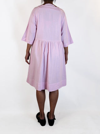 Elm pink linen viscose dress size 10