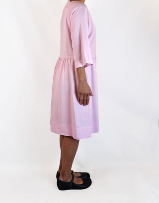 Elm pink linen viscose dress size 10