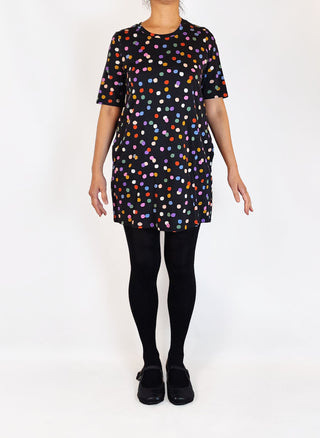 Miranda Murphy black cotton dress size 10