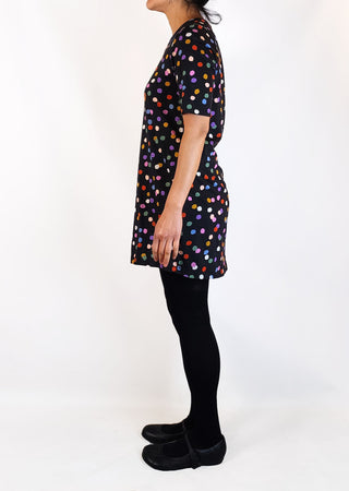 Miranda Murphy black cotton dress size 10