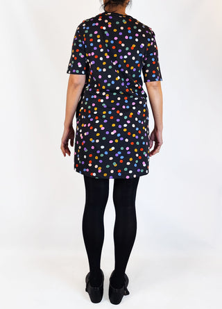 Miranda Murphy black cotton dress size 10