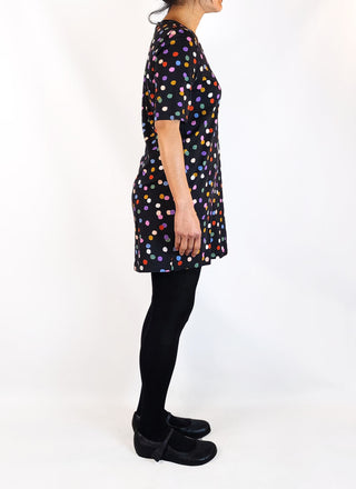 Miranda Murphy black cotton dress size 10