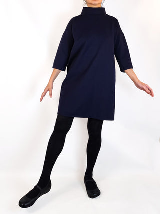 Alpha 60 ribbed navy dress size 10