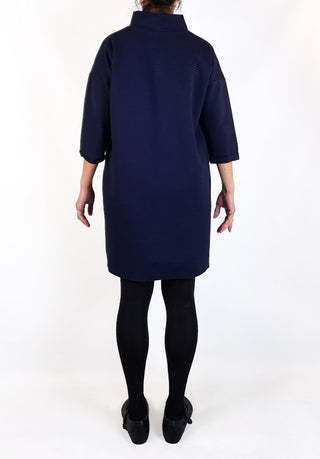 Alpha 60 ribbed navy dress size 10