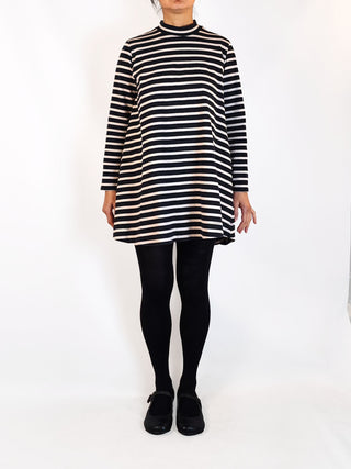 Gorman black and white striped dress size 10