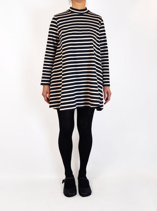 Gorman black and white striped dress size 10