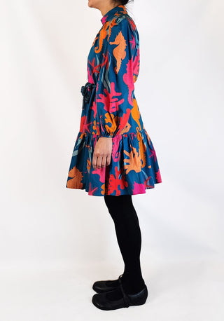 Jericho Road 'deep water whimsy' dress size 10