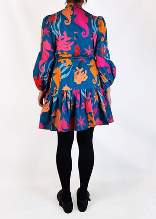 Jericho Road 'deep water whimsy' dress size 10