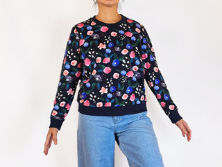 Miranda Murphy unique print cotton jumper size 10