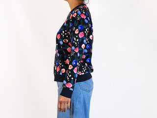 Miranda Murphy unique print cotton jumper size 10