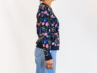 Miranda Murphy unique print cotton jumper size 10